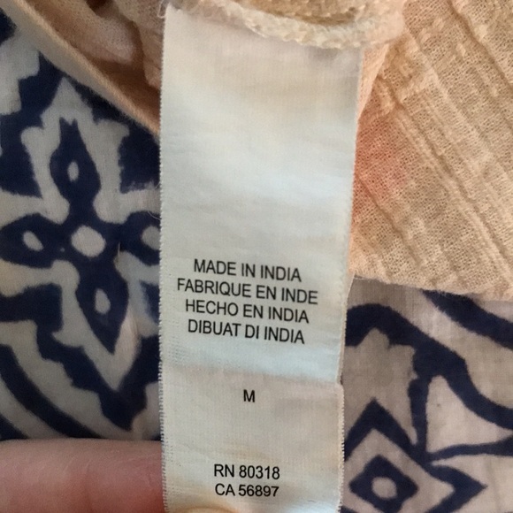 Lucky Brand racer back tank sz M - Picture 5 of 5